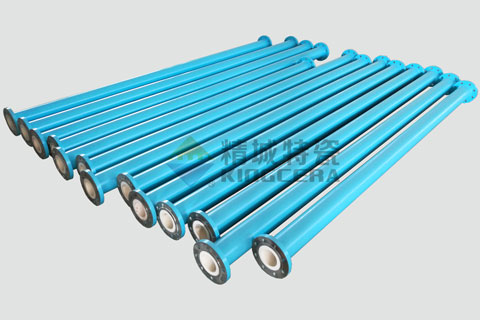 一體成型耐磨陶瓷管